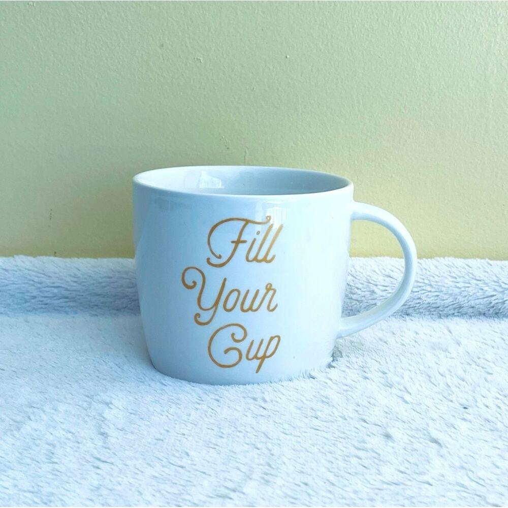 Starbucks Fill Your Cup Coffee Mug 16.9 oz Tea Cup Drinkware